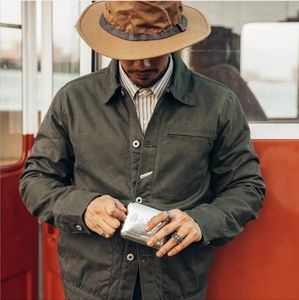 Red Tornado supply jacket waxed canvas